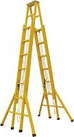 Lifting herringbone ladder